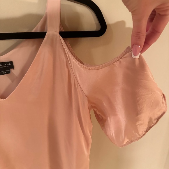 Blush Marciano Cropped Blouse - Picture 3 of 3